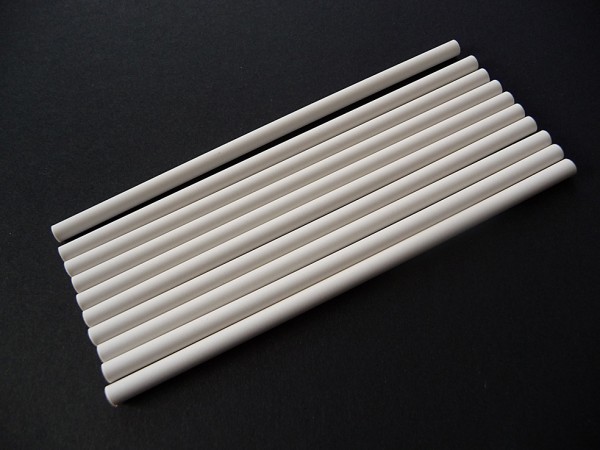 Radierminen, weiß, dünn, für ECOBRA Radierstift , 3,8 x 120mm, 10 Stück