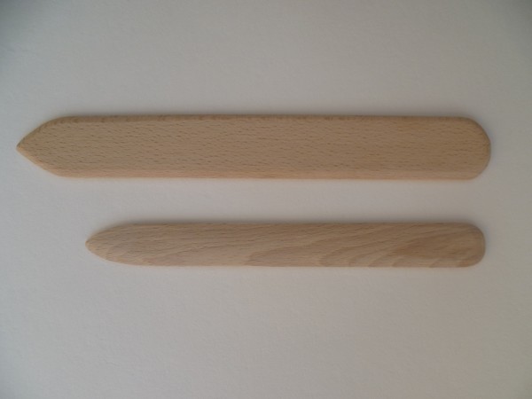 Buchenholz-Falzbein groß 250 x 30 x 4,5mm